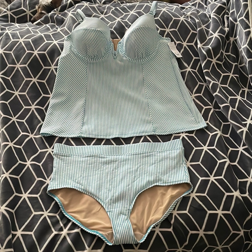 Cacique 2 Piece Swimsuit/Tankini